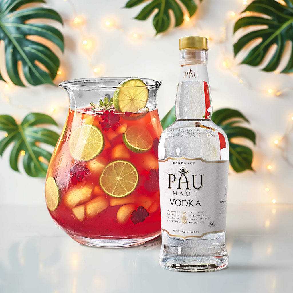 Party-Sized Maui Cran-Apple Punch